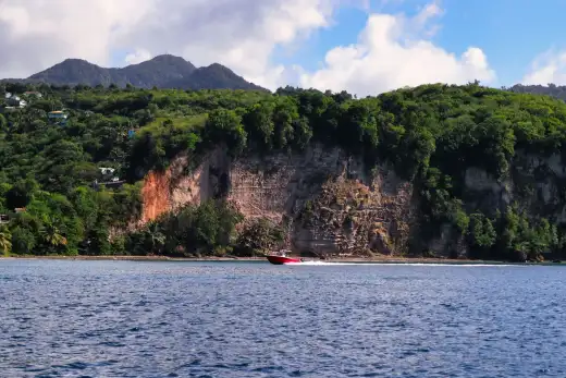 The West Coast and the Pitons